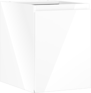 Mexen Orio meuble de salle de bains sous-vasque 35 cm, 1 porte, blanc brillant - 91A11-03547-1-BF00