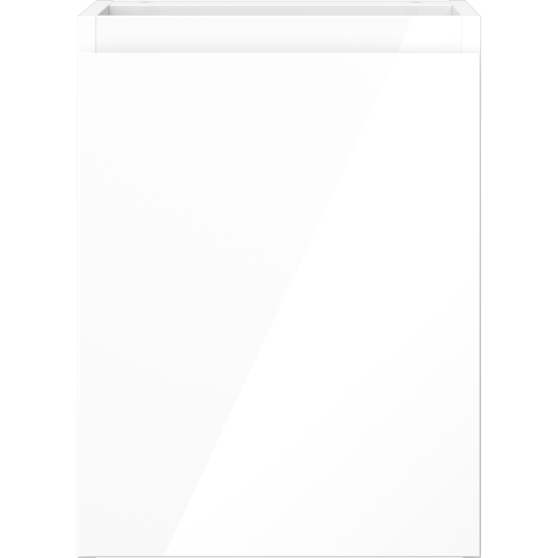 Mexen Orio armoire de salle de bain sous lavabo 35 cm, 1 porte, blanc brillant - 91A11-03547-1-BF00