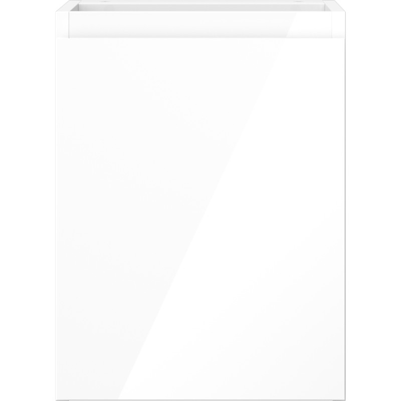 Mexen Orio meuble de salle de bains sous-vasque 35 cm, 1 porte, blanc brillant - 91A11-03547-1-BF00