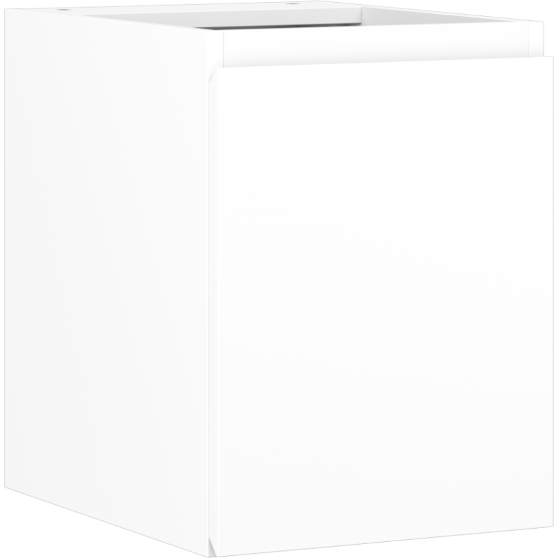Mexen Orio armoire de salle de bain sous-vasque 35 cm, 1 porte, blanc mat - 91A11-03547-1-BF01