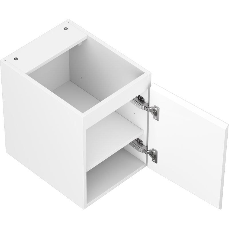 Mexen Orio armoire de salle de bain sous-vasque 35 cm, 1 porte, blanc mat - 91A11-03547-1-BF01