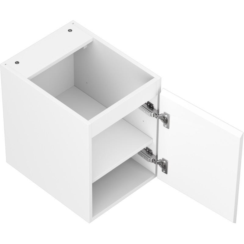 Mexen Orio Meuble sous vasque de salle de bains 35 cm, 1 porte, blanc mat - 91A11-03547-1-BF01