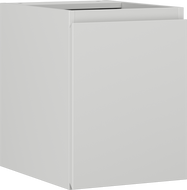 Mexen Orio armoire de salle de bain sous-vasque 35 cm, 1 porte, gris mat - 91A11-03547-1-BF62