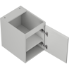 Mexen Orio armoire de salle de bain sous-lavabo 35 cm, 1 porte, gris mat - 91A11-03547-1-BF62