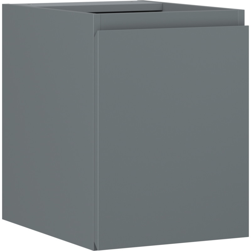 Mexen Orio meuble de salle de bains sous lavabo 35 cm, 1 porte, graphite mat - 91A11-03547-1-BF66