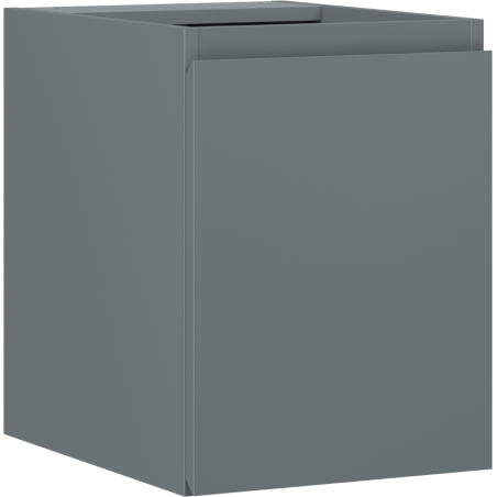 Mexen Orio meuble de salle de bains sous lavabo 35 cm, 1 porte, graphite mat - 91A11-03547-1-BF66