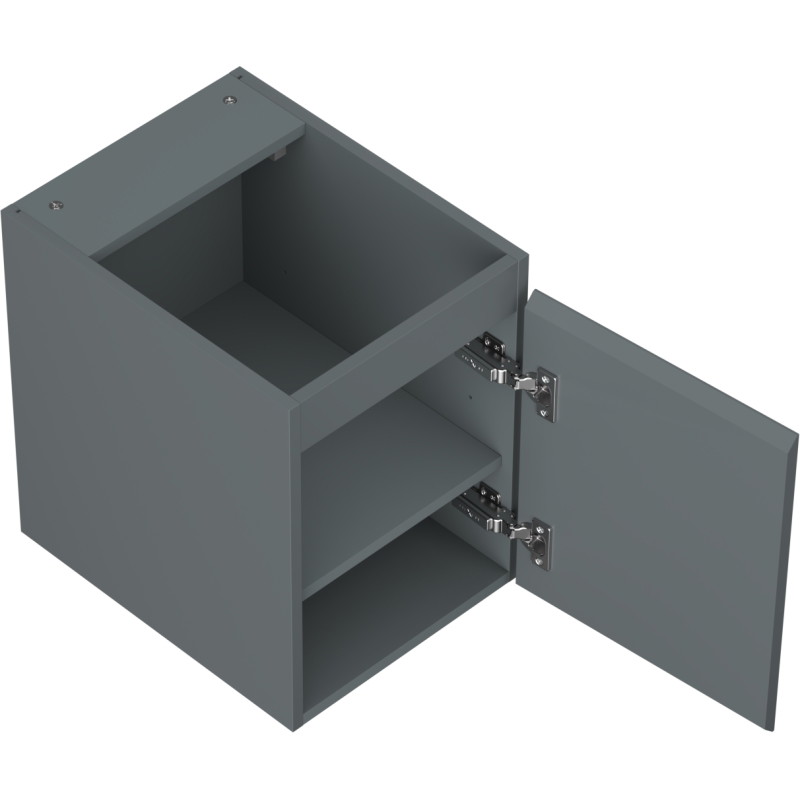 Mexen Orio meuble de salle de bains sous lavabo 35 cm, 1 porte, graphite mat - 91A11-03547-1-BF66