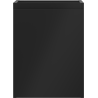 Mexen Orio armoire de salle de bain sous lavabo 35 cm, 1 porte, noir mat - 91A11-03547-1-BF71