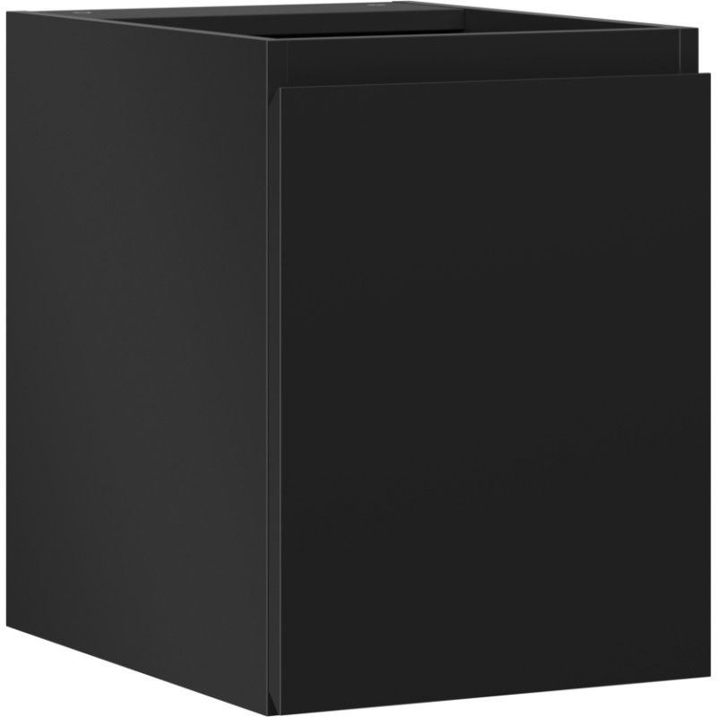 Mexen Orio meuble de salle de bains sous-vasque 35 cm, 1 porte, noir mat - 91A11-03547-1-BF71