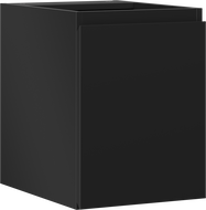 Mexen Orio meuble de salle de bains sous-vasque 35 cm, 1 porte, noir mat - 91A11-03547-1-BF71