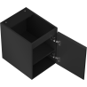 Mexen Orio meuble de salle de bains sous-vasque 35 cm, 1 porte, noir mat - 91A11-03547-1-BF71