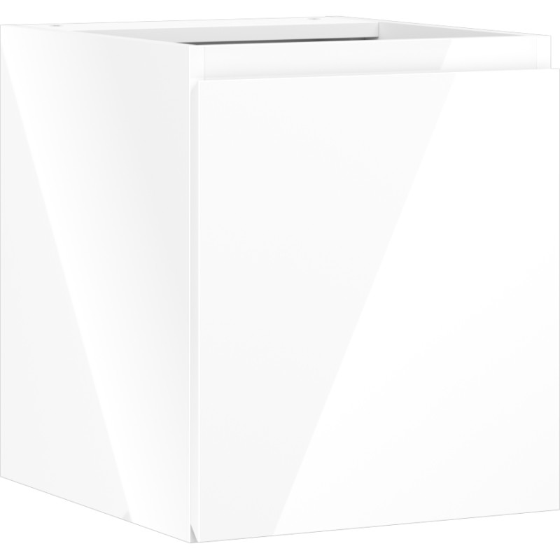 Mexen Orio meuble de salle de bains sous vasque 40 cm, 1 porte, blanc brillant - 91A11-04047-1-BF00