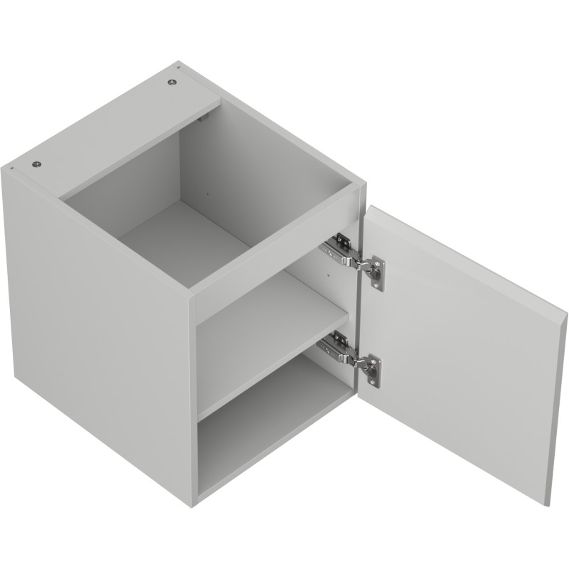 Mexen Orio Meuble de salle de bains sous vasque 40 cm, 1 porte, gris mat - 91A11-04047-1-BF62