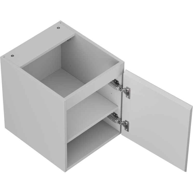 Mexen Orio meuble salle de bain sous-lavabo 40 cm, 1 porte, gris mat - 91A11-04047-1-BF62