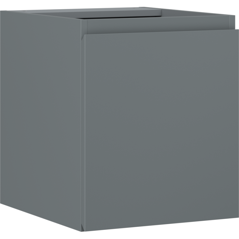 Mexen Orio armoire de salle de bains sous lavabo 40 cm, 1 porte, graphite mat - 91A11-04047-1-BF66