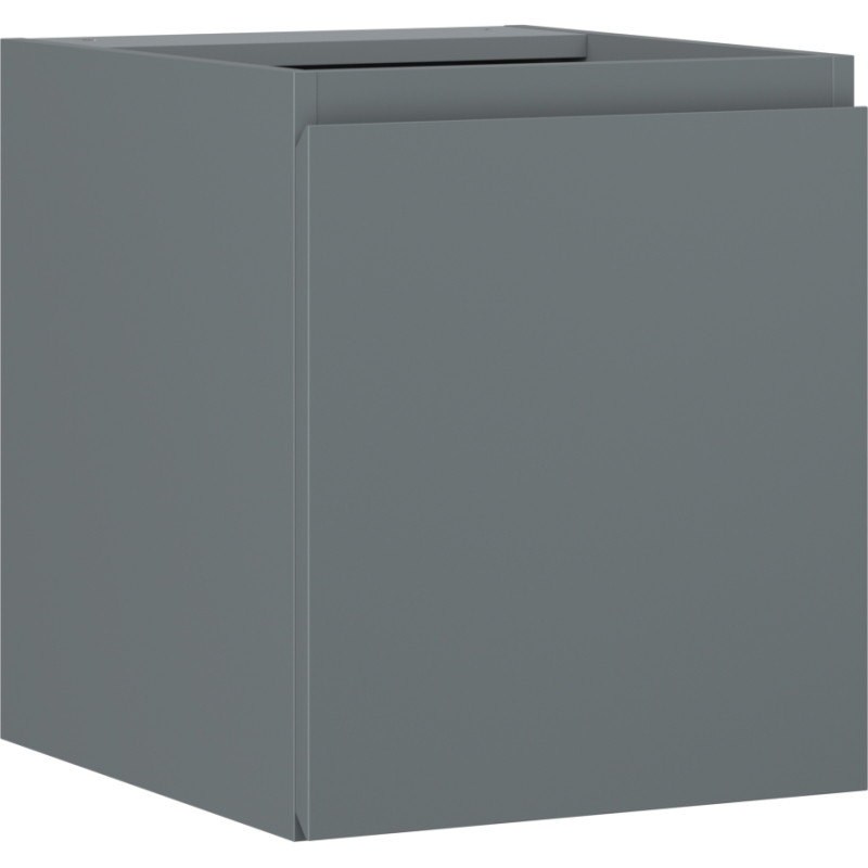 Mexen Orio meuble de salle de bains sous vasque 40 cm, 1 porte, graphite mat - 91A11-04047-1-BF66