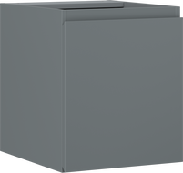 Mexen Orio armoire de salle de bains sous lavabo 40 cm, 1 porte, graphite mat - 91A11-04047-1-BF66