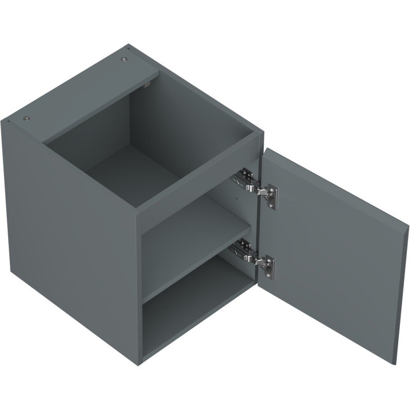 Mexen Orio meuble de salle de bains sous vasque 40 cm, 1 porte, graphite mat - 91A11-04047-1-BF66