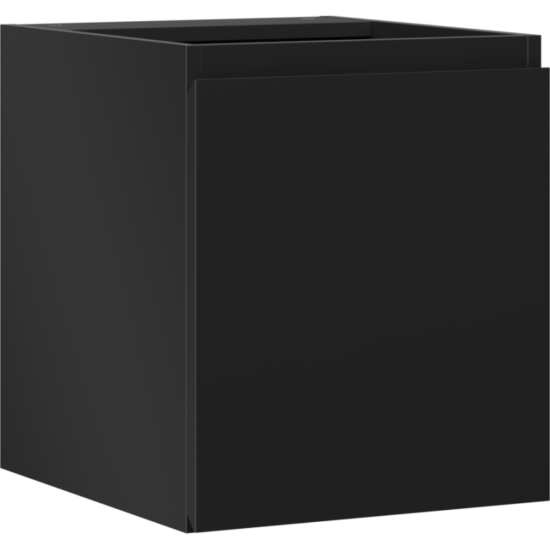 Mexen Orio armoire de salle de bains sous lavabo 40 cm, 1 porte, noir mat - 91A11-04047-1-BF71