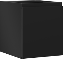 Mexen Orio armoire de salle de bains sous lavabo 40 cm, 1 porte, noir mat - 91A11-04047-1-BF71