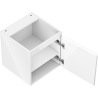 Mexen Orio armoire de salle de bain sous-lavabo 45 cm, 1 porte, finition blanche brillante - 91A11-04547-1-BF00