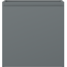 Mexen Orio armoire de salle de bain sous-vasque 45 cm, 1 porte, graphite mat - 91A11-04547-1-BF66
