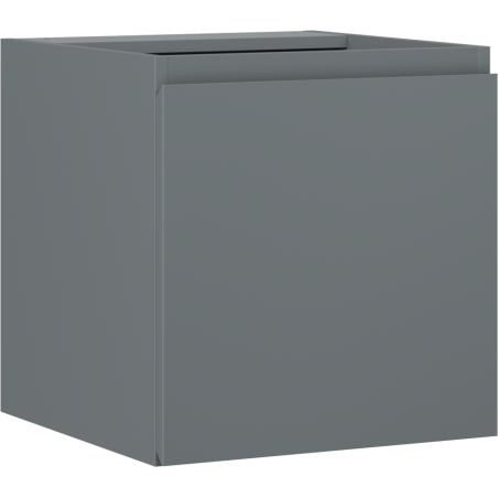 Mexen Orio armoire de salle de bain sous-vasque 45 cm, 1 porte, graphite mat - 91A11-04547-1-BF66