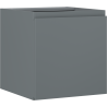 Mexen Orio armoire de salle de bain sous-vasque 45 cm, 1 porte, graphite mat - 91A11-04547-1-BF66