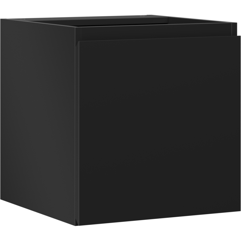 Mexen Orio armoire de salle de bains sous-lavabo 45 cm, 1 porte, noir mat - 91A11-04547-1-BF71