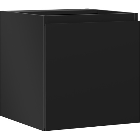 Mexen Orio armoire de salle de bains sous-lavabo 45 cm, 1 porte, noir mat - 91A11-04547-1-BF71