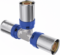 Mexen PEX-P raccord en T à sertir, pressé PEX 16 x 16 x 16 - W97130-161616-00