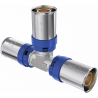 Mexen PEX-P raccord en T à sertir, pressé PEX 25 x 25 x 25 - W97130-252525-00