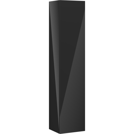 Mexen Orio colonne de salle de bain 35 cm, 1 porte, noir brillant - 91A11-03016-1-BF70