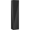 Mexen Orio colonne de salle de bain 35 cm, 1 porte, noir brillant - 91A11-03016-1-BF70