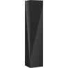 Mexen Orio colonne de salle de bains 35 cm, 1 porte, noir brillant - 91A11-03016-1-BF70