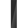 Mexen Orio colonne de salle de bains 35 cm, 1 porte, noir brillant - 91A11-03016-1-BF70