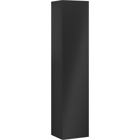 Mexen Orio colonne de salle de bain 35 cm, 1 porte, noir mat - 91A11-03016-1-BF71