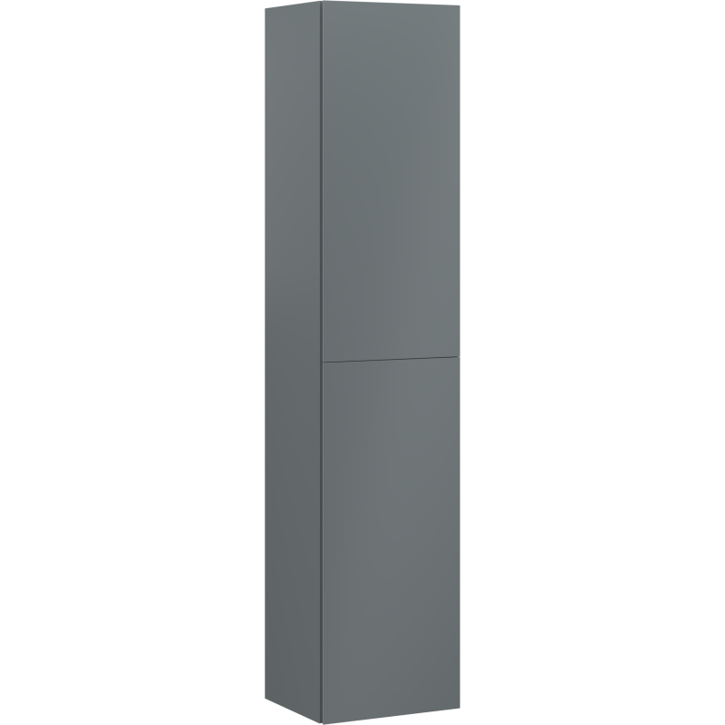 Mexen Orio colonne de salle de bain 35 cm, 2 portes, graphite mat - 91A11-03016-2-BF66