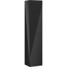Mexen Orio colonne de salle de bain 35 cm, 2 portes, noir brillant - 91A11-03016-2-BF70