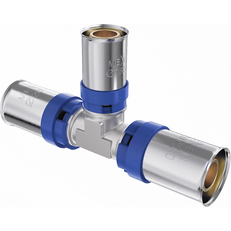 Mexen PEX-P raccord à compression réducteur, serti PEX 20 x 16 x 16 - W97131-201616-00