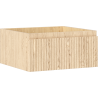 Mexen Rivel meuble de salle de bain sous lavabo 50 cm, 1 tiroir, rainuré, chêne - 91A20-05023-1-BF81
