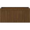 Mexen Rivel armoire de salle de bain sous-lavabo 50 cm, 1 tiroir, rainurée, noyer - 91A20-05023-1-BF86