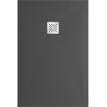 Mexen Stone+ receveur de douche composite rectangulaire 110 x 80 cm, anthracite - 44718011