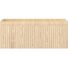 Mexen Rivel meuble de salle de bain sous-lavabo 60 cm, 1 tiroir, nervuré, chêne - 91A20-06023-1-BF81