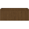 Mexen Rivel meuble de salle de bain sous-vasque 60 cm, 1 tiroir, rainuré, noyer - 91A20-06023-1-BF86