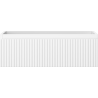 Mexen Rivel meuble de salle de bain sous-vasque 70 cm, 1 tiroir, rainuré, blanc mat - 91A20-07023-1-BF01