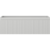 Mexen Rivel armoire de salle de bains sous lavabo 70 cm, 1 tiroir, rainuré, gris mat - 91A20-07023-1-BF62