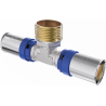 Mexen PEX-P té de compression, sertissage PEX 25 x 3/4 Mâle x 25 - W97133-2534M25-00