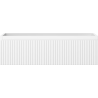 Mexen Rivel meuble de salle de bains sous vasque 80 cm, 1 tiroir, rainuré, blanc mat - 91A20-08023-1-BF01
