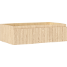 Mexen Rivel meuble de salle de bain sous vasque 80 cm, 1 tiroir, rainuré, chêne - 91A20-08023-1-BF81
